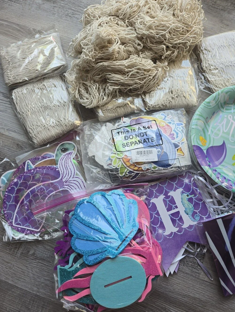 Mermaid Under The Sea Party Supplies - Birthday Decorations